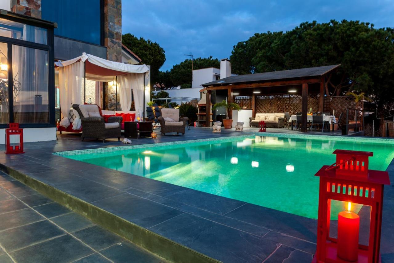 Chalet Con Piscina Privada En Mazagón Exterior foto