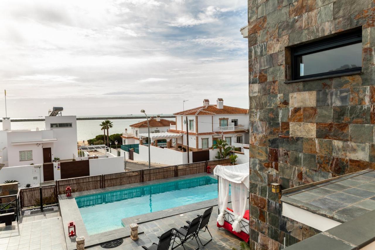 Chalet Con Piscina Privada En Mazagón Exterior foto