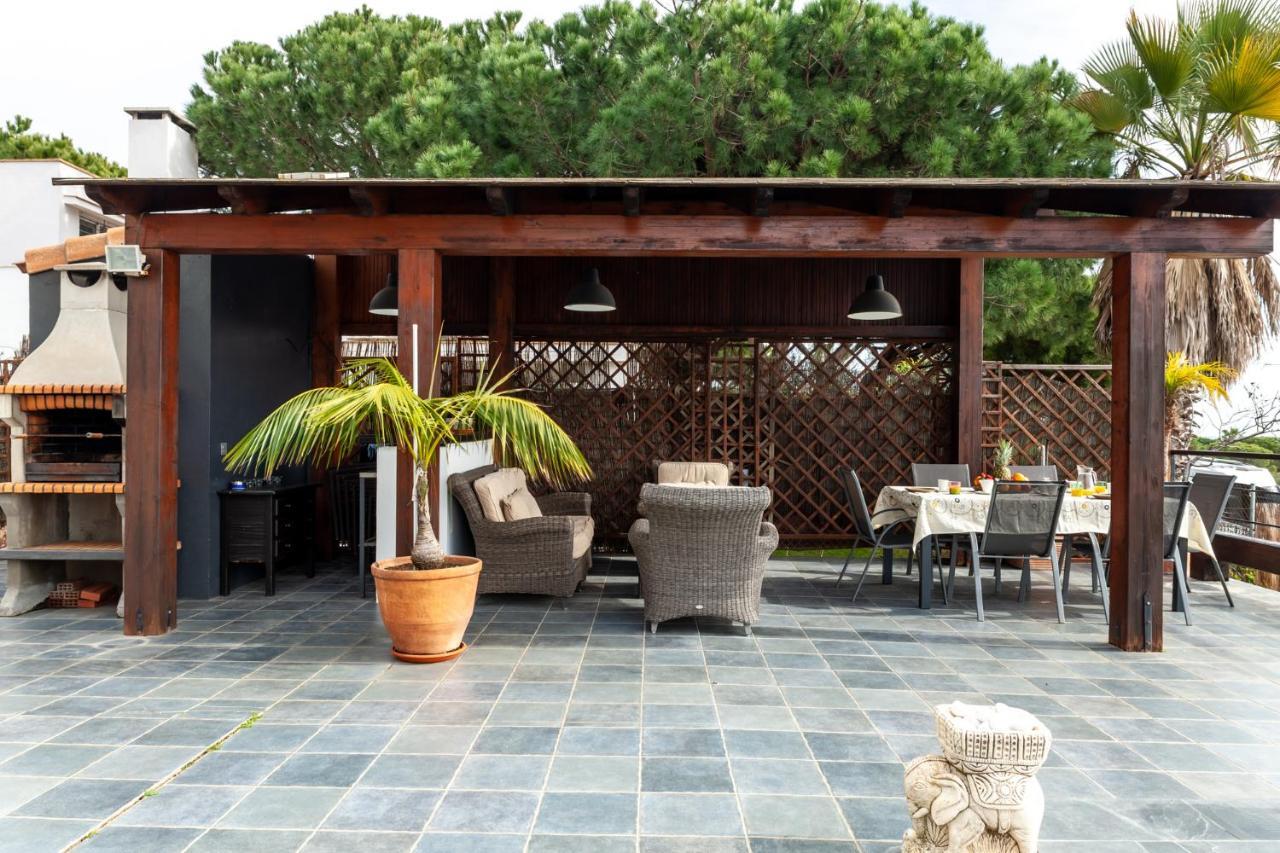 Chalet Con Piscina Privada En Mazagón Exterior foto