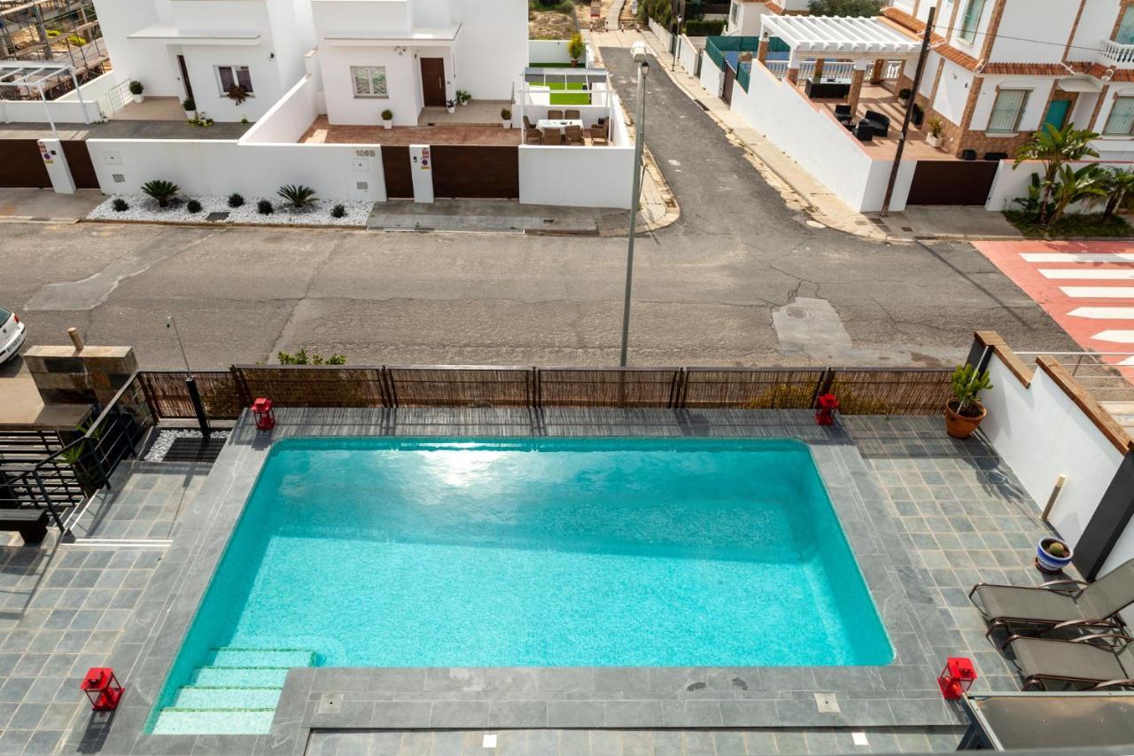 Chalet Con Piscina Privada En Mazagón Exterior foto